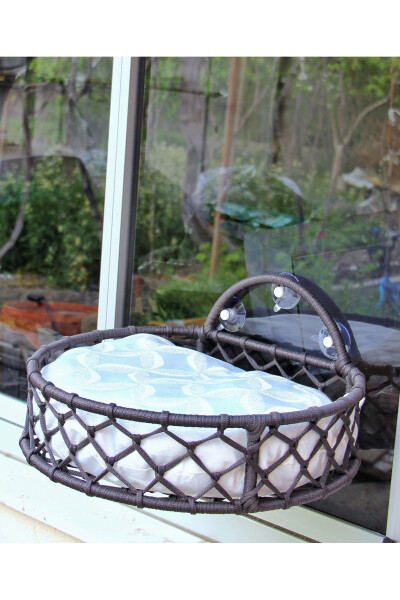 Cat Dog Glass Bed Hammock Handmade - 1