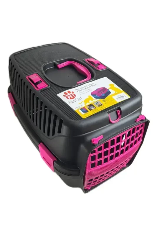 Cat-Dog Travel Carrier 48x32.5x31cm Pink-Pink - 1