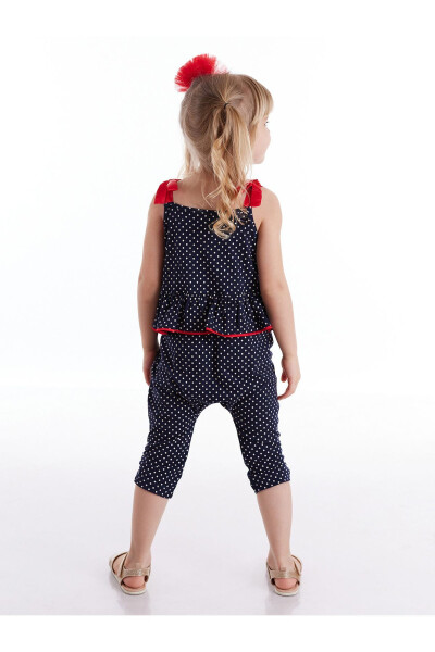 Cat Dotted Girl Jumpsuit - 12