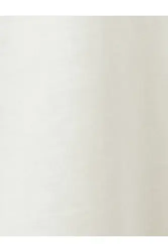 Cat Print Crew Neck Oversize Short Sleeve Cotton T-Shirt - 6