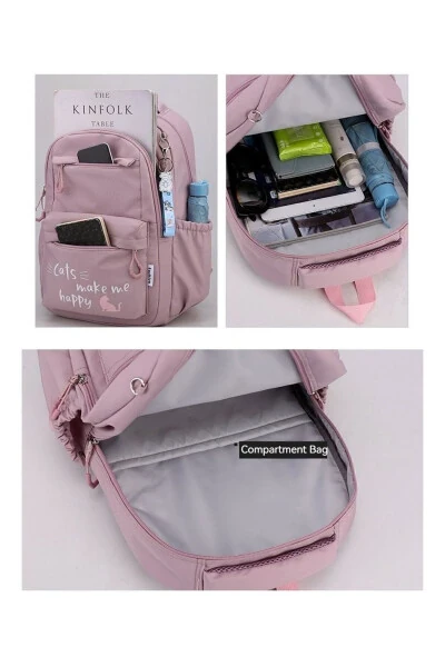 Cat Waterproof Orthopedic School Backpack - 18