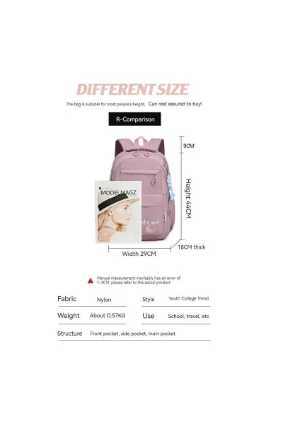 Cat Waterproof Orthopedic School Backpack - 11