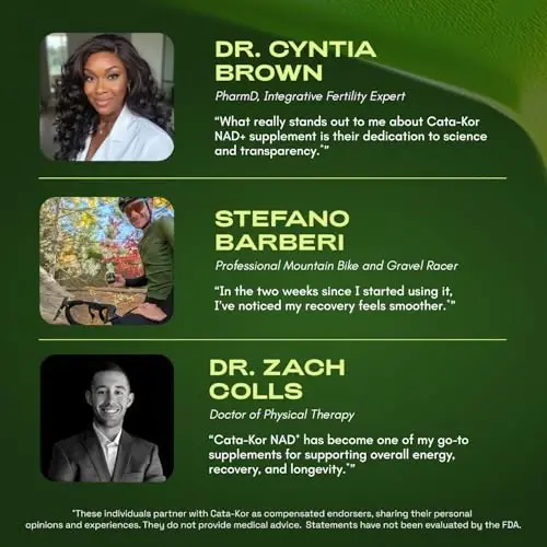 Cata-Kor Liposomal NAD+ Supplement with Resveratrol – NMN Supplement Alternative – Third-Party Tested – Advanced NAD Resveratrol - 2