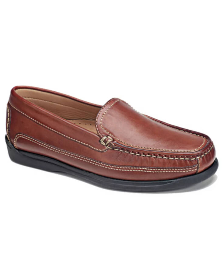 Catalina Moc-Toe Loafer'lar Kahverengi Eyer - 8