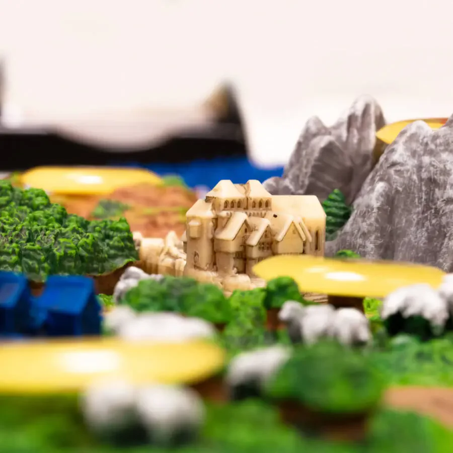 Catan 3D Edition 12 yoshdan kattalar uchun Asmodee strategik stol o'yini - 13