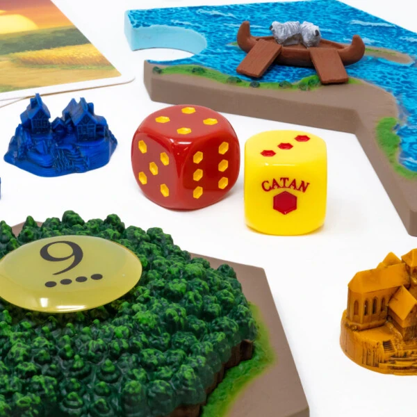 Catan 3D Edition Strategy Board Game for ages 12 and up, from Asmodee - 8