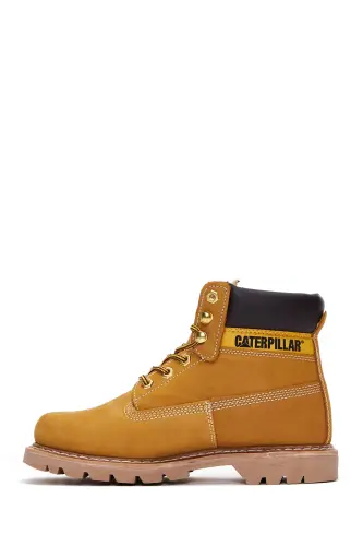 Caterpillar Мужской Горчичный Colorado Нубук Кожаные Ботинки 015M100031-HONEY - 2