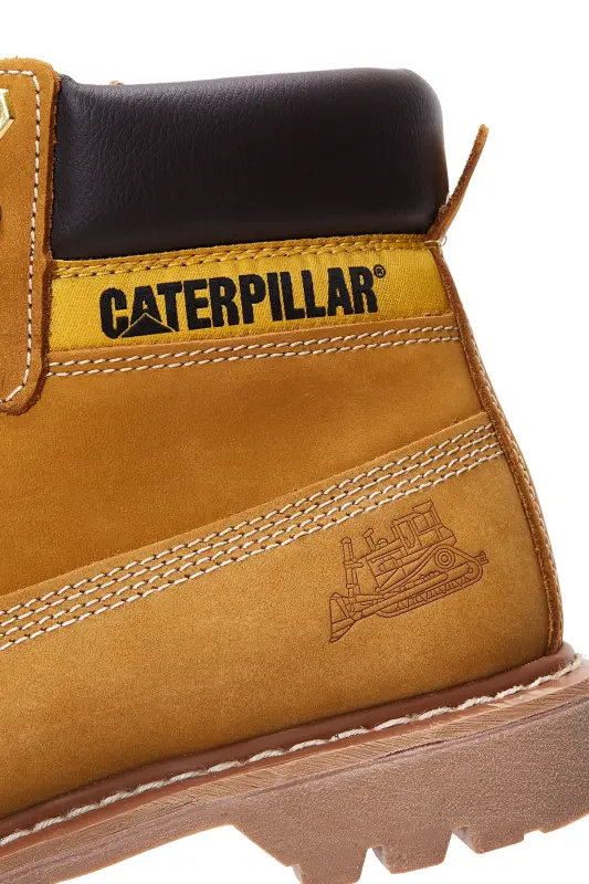 Caterpillar Мужской Горчичный Colorado Нубук Кожаные Ботинки 015M100031-HONEY - 8