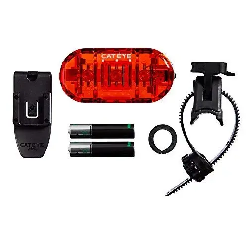 CATEYE Omni 3 Bike Safety Light – IPX4 Waterproof 3 LED Safety Light with 360° Visibility, Multiple Flashing Modes, AAA Battery, 200+ Hour Runtime, Fits Road, Urban, MTB & Kids Bikes - 3