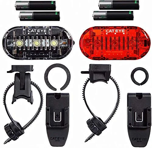 CATEYE Omni 3 Bike Safety Light – IPX4 Waterproof 3 LED Safety Light with 360° Visibility, Multiple Flashing Modes, AAA Battery, 200+ Hour Runtime, Fits Road, Urban, MTB & Kids Bikes - 4