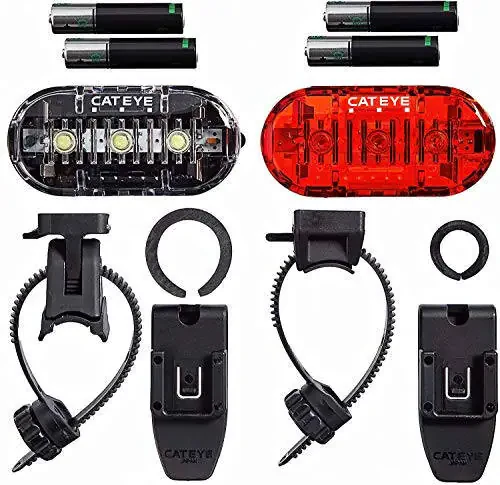 CATEYE Omni 3 Bike Safety Light – IPX4 Waterproof 3 LED Safety Light with 360° Visibility, Multiple Flashing Modes, AAA Battery, 200+ Hour Runtime, Fits Road, Urban, MTB & Kids Bikes - 4