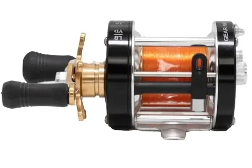 Catfish Pro Fishing for Fun Reel, Pre-Spooled with Line | Powerful, Durable, and Smooth Fishing Reel - 3