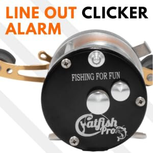 Catfish Pro Fishing for Fun Reel, Pre-Spooled with Line | Powerful, Durable, and Smooth Fishing Reel! - 6