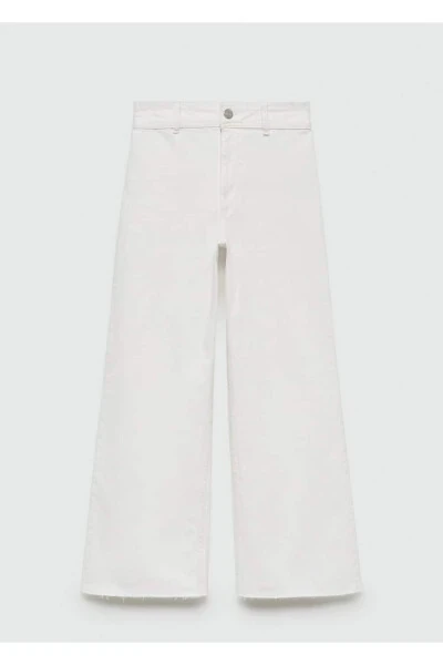 Catherin High Waist Culotte Jeans - 3