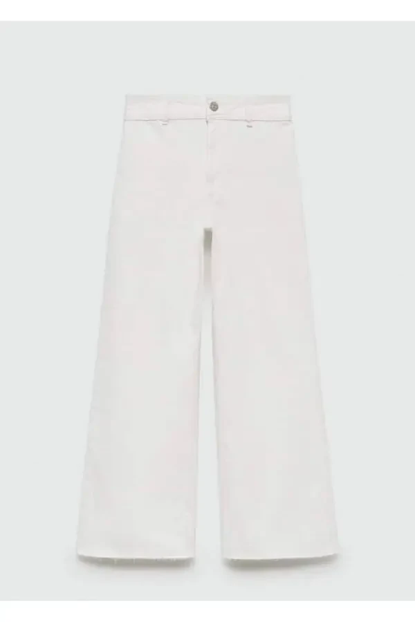 Catherin High Waist Culotte Jeans - 3