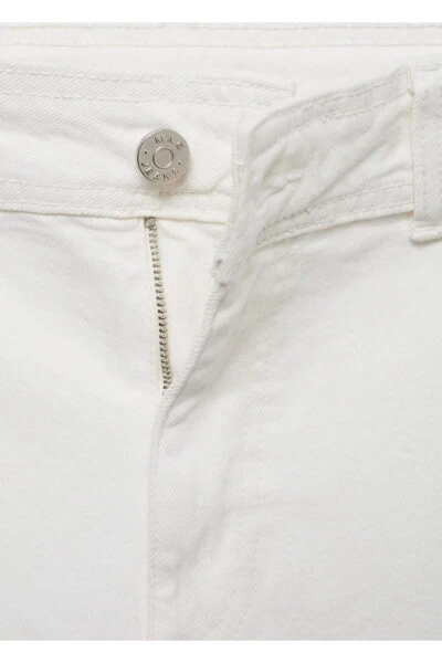 Catherin High Waist Culotte Jeans - 5