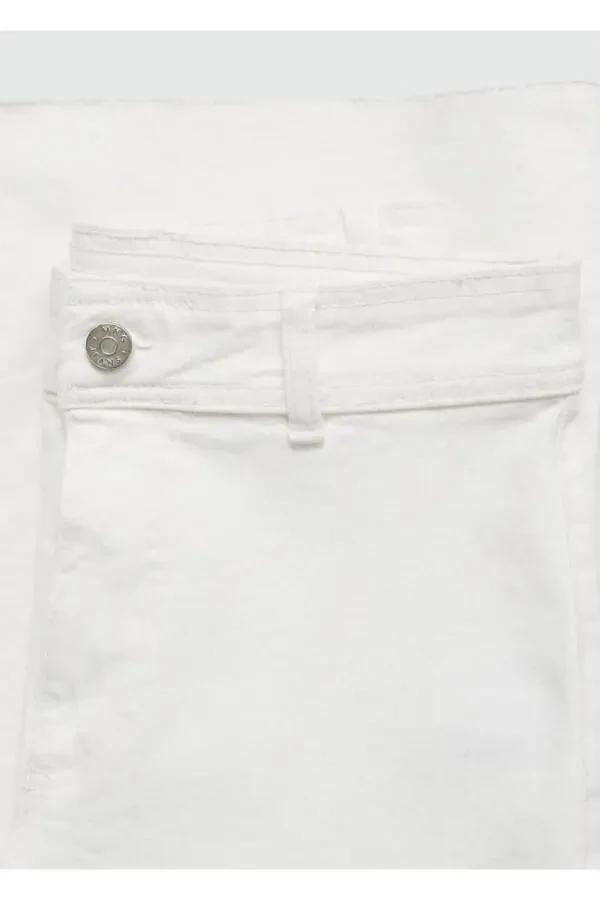 Catherin High Waist Culotte Jeans - 8