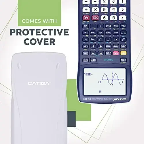 CATIGA CS229 Scientific Calculator with Graphics Functions, Multiple Modes with Intuitive User Interface, for Beginner and Advanced Courses - 7