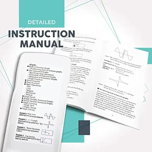 CATIGA Научный калькулятор с графическими функциями - несколько режимов с интуитивно понятным интерфейсом - идеально подходит для студентов начинающих и продвинутых курсов, старшей школы или колледжа - 5