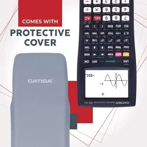 CATIGA Scientific Calculator with Graphic Functions, Multiple Modes with Intuitive Interface, Perfect for Beginner and Advanced Courses, High School or College, CS-121 - 7