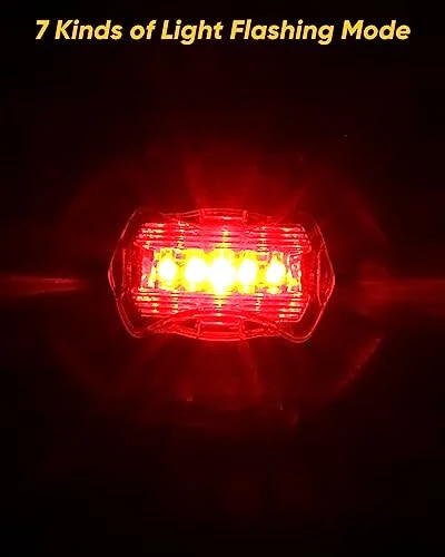 CAWWRT Автомобильный аварийный комплект, дорожный комплект с сигнальным фонарем, светоотражающим треугольником, проводами для прикуривания, буксировочным тросом, фонариком, аптечкой, манометром и аварийным молотком. - 2