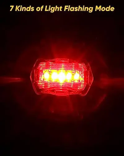 CAWWRT Автомобильный аварийный комплект, дорожный комплект с сигнальным фонарем, светоотражающим треугольником, проводами для прикуривания, буксировочным тросом, фонариком, аптечкой, манометром и аварийным молотком. - 2