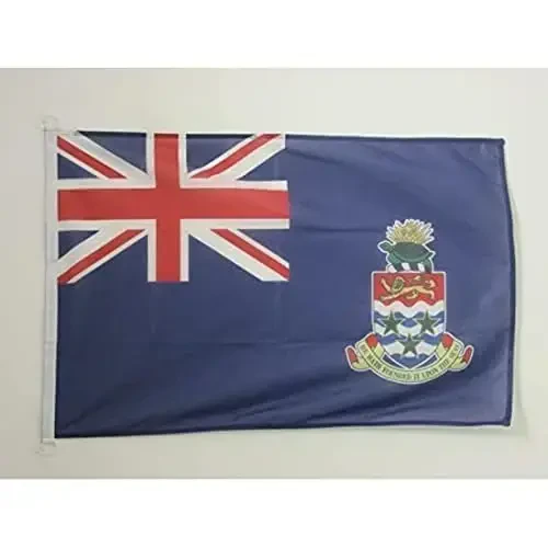 Cayman Islands NAUTICAL Flag 18'' x 12'' - Caymanian flags 30 x 45 cm. - Banner 12x18 in for boat - AZ FLAG - AZ FLAG