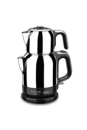 Çaytema Electric Kettle Inox Chrome A331-Steel Gray - 1