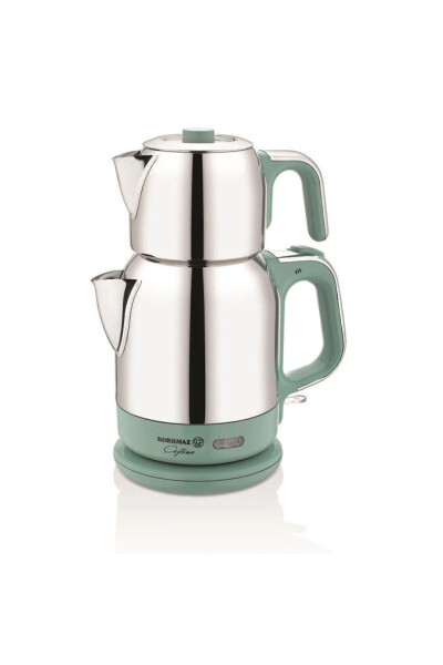 Caytema Turquoise/Chrome Electric Kettle A331-06 - 4