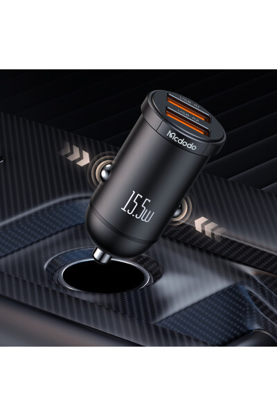 CC-2950 15.5W Ikkita USB Avtomobil Zaryadlovchi Qurilmasi - MCDODO