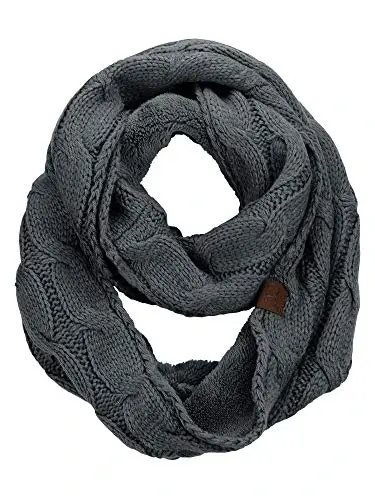 C.C Ayollar Qishki Kabel Triko Sherpa Astarlı Issiq Infinity Pulover Sharf 
