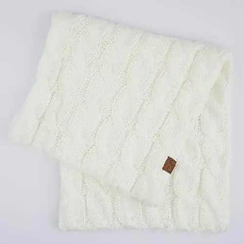 C.C CC Winter Soft Matching Unisex Chunky Knit Cowl Loop Infinity Scarf - 3
