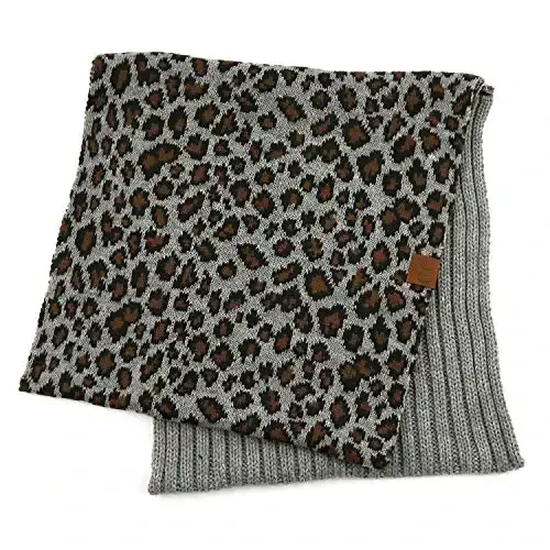 C.C CC Winter Soft Matching Unisex Chunky Knit Cowl Loop Infinity Scarf - C.C (1)