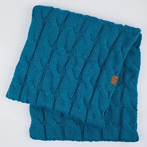 C.C CC Winter Soft Matching Unisex Chunky Knit Cowl Loop Infinity Scarf - 4