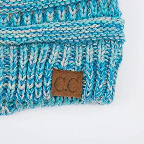 CC Classic Winter Fall Trendy Chunky Stretchy Cable Knit Beanie Hat - 3
