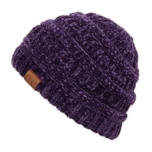 C.C Exclusives Cable Knit Beanie - Qalin, Yumshoq va Issiq Chokli Shlyapalar 