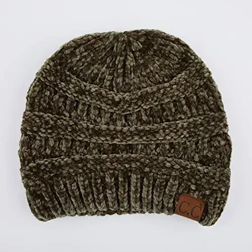 C.C Exclusives Cable Knit Beanie - Qalin, Yumshoq va Issiq Qalin Beanie Shlyapalar - 2
