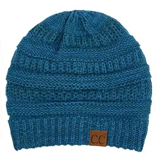 C.C Exclusives Cable Knit Beanie - Qalin, Yumshoq va Issiq To'qilgan Shapka 