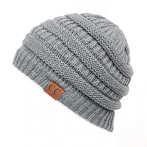 C.C Exclusives Cable Knit Beanie - Qalin, Yumshoq va Issiq To'qilgan Shlyapalar - C.C