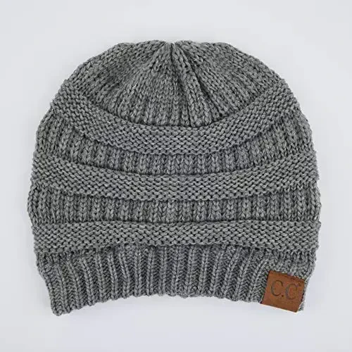 C.C Exclusives Cable Knit Beanie - Qalin, Yumshoq va Issiq To'qilgan Shlyapalar - 2