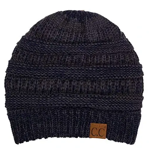 C.C Exclusives Cable Knit Beanie - Thick, Soft & Warm Chunky Beanie Hats - 1