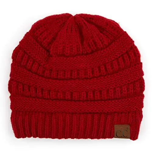 C.C Exclusives Cable Knit Beanie - Qalin, Yumshoq va Issiq Triko Shlyapalar - 2