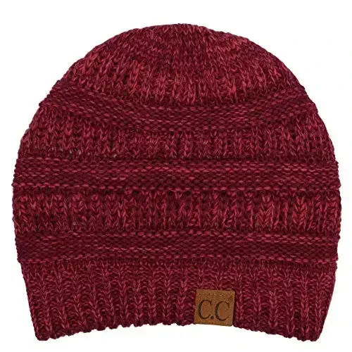 C.C Exclusives Cable Knit Beanie - Thick, Soft & Warm Chunky Beanie Hats - 1