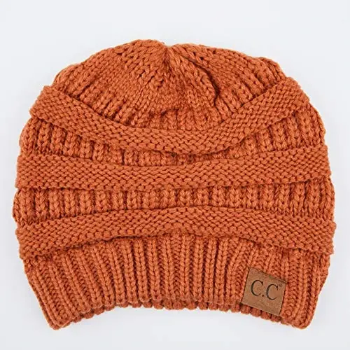 C.C Exclusives Cable Knit Beanie - Thick, Soft & Warm Chunky Beanie Hats - 2