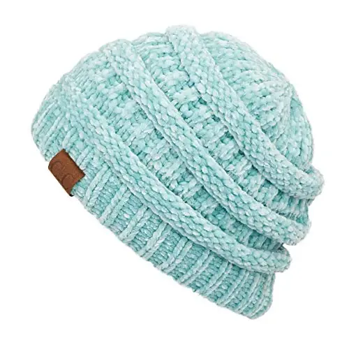 C.C Exclusives Cable Knit Beanie - Thick, Soft & Warm Chunky Beanie Hats - 1