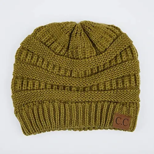 C.C Exclusives Cable Knit Beanie - Thick, Soft & Warm Chunky Beanie Hats - 2
