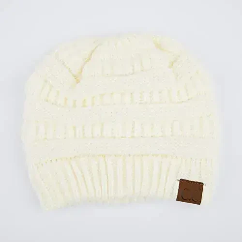 C.C Exclusives Cable Knit Beanie - Thick, Soft & Warm Chunky Beanie Hats - 2