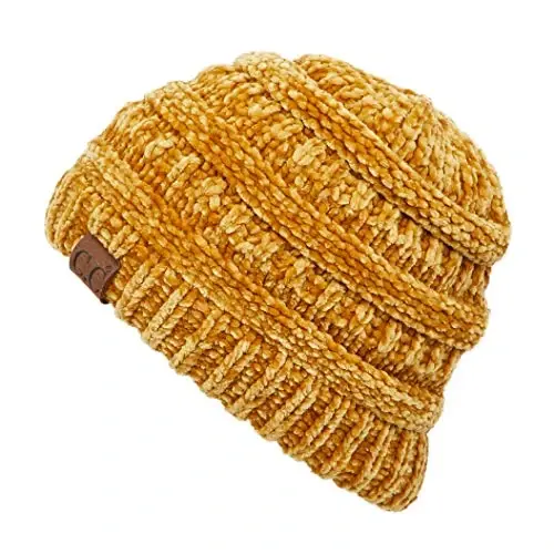 C.C Exclusives Cable Knit Beanie - Thick, Soft & Warm Chunky Beanie Hats 