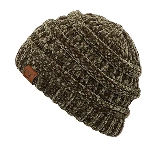 C.C Exclusives Cable Knit Beanie - Thick, Soft & Warm Chunky Beanie Hats - C.C