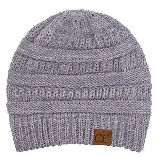C.C Exclusives Cable Knit Beanie - Thick, Soft & Warm Chunky Beanie Hats - 1